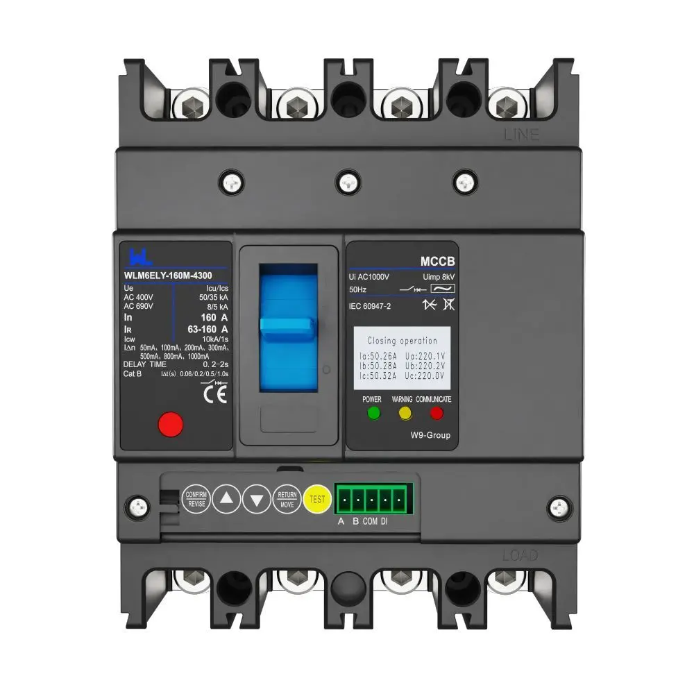 WLM6ELY-160A-4300 4P WLM6E Series ele...