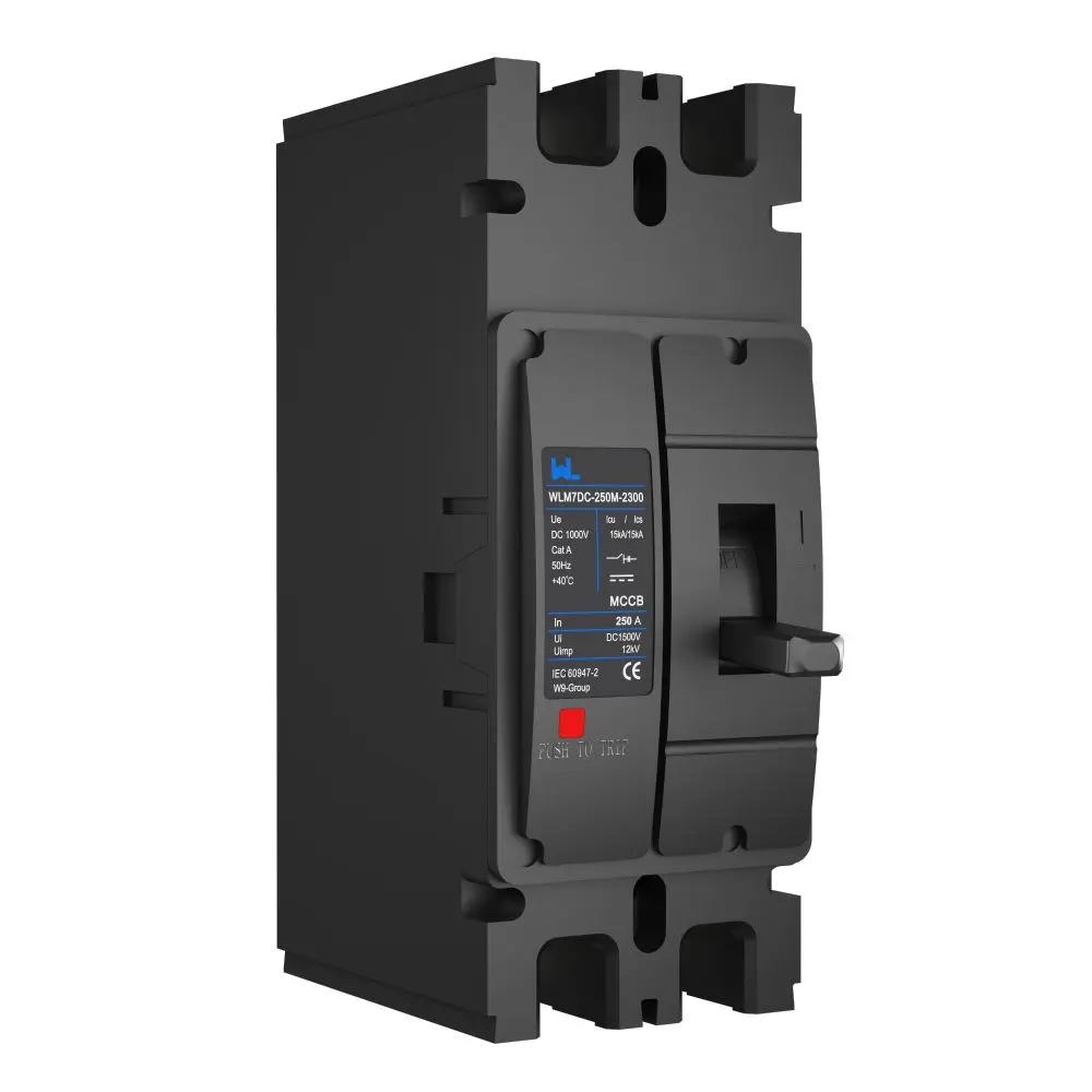 WLM7DC-250A-2300 2P 3P WLM7DC Series Photovoltaic solar type dc mccb