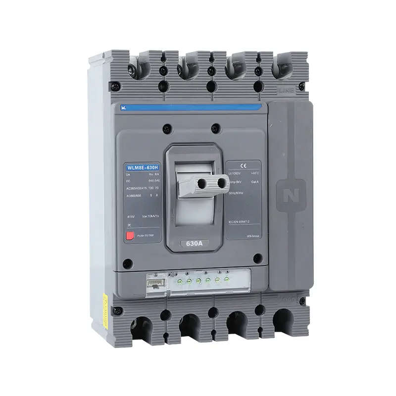 WLM8E-630H-4300 WLM8E Series electronic circuit breaker Molded Case Circuit Breaker 630a mccb low voltage circuit breaker