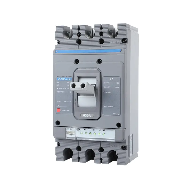 WLM8E-630H-3300 WLM8E Series electronic circuit breaker Molded Case Circuit Breaker 630a mccb low voltage circuit breaker