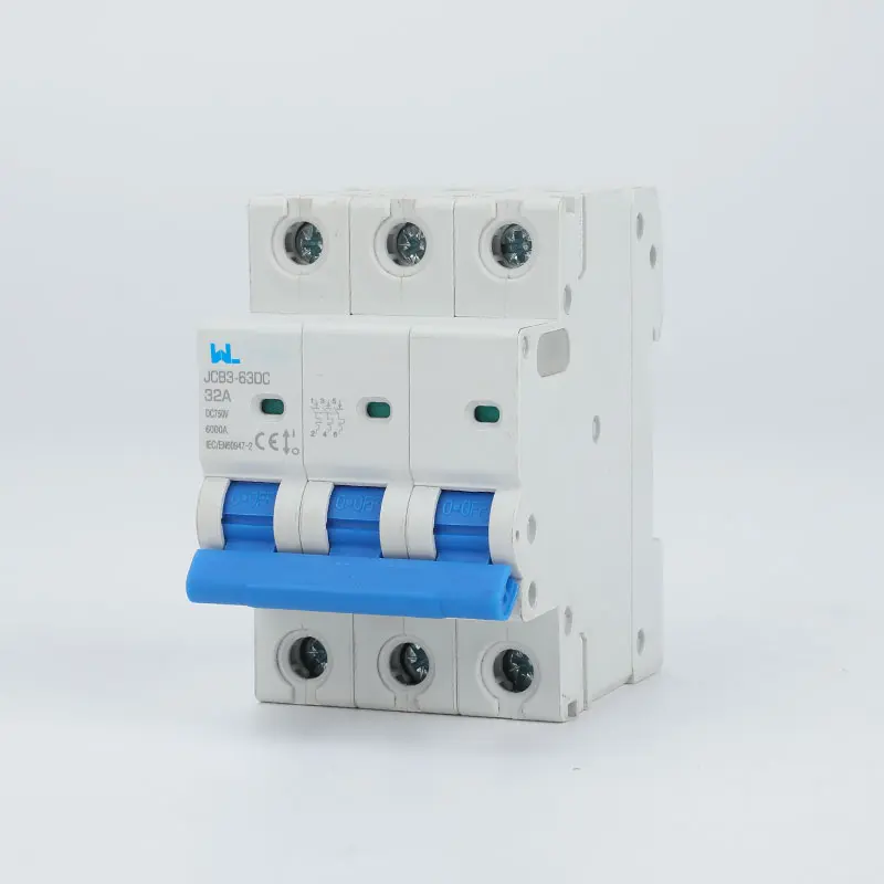 JCB3-63DC   Polarity DC Miniature Circuit Breaker (MCB)