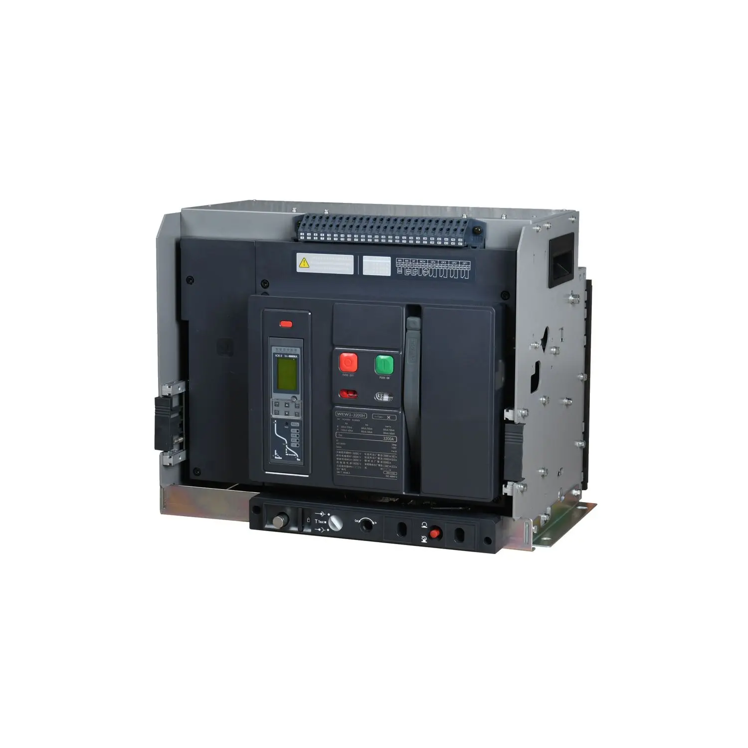 Air circuit breaker WEW1-3200  acb withdrawable type acb  fixed type 400VAC/690VAC  3200A 3/4p acb