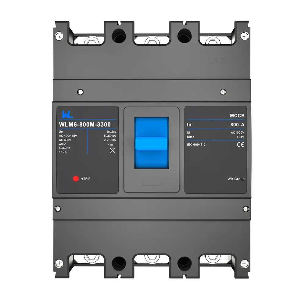 WLM6-800A-3300 3P/4P  WLM6 Series  thermal magnetic type breaker 400V/690V 800 amp 3/4 Poles