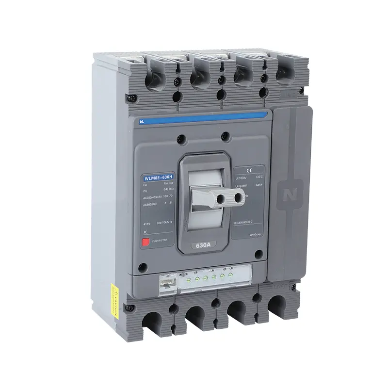 WLM8E-630H-4300 WLM8E Series electronic circuit breaker Molded Case Circuit Breaker 630a mccb low voltage circuit breaker