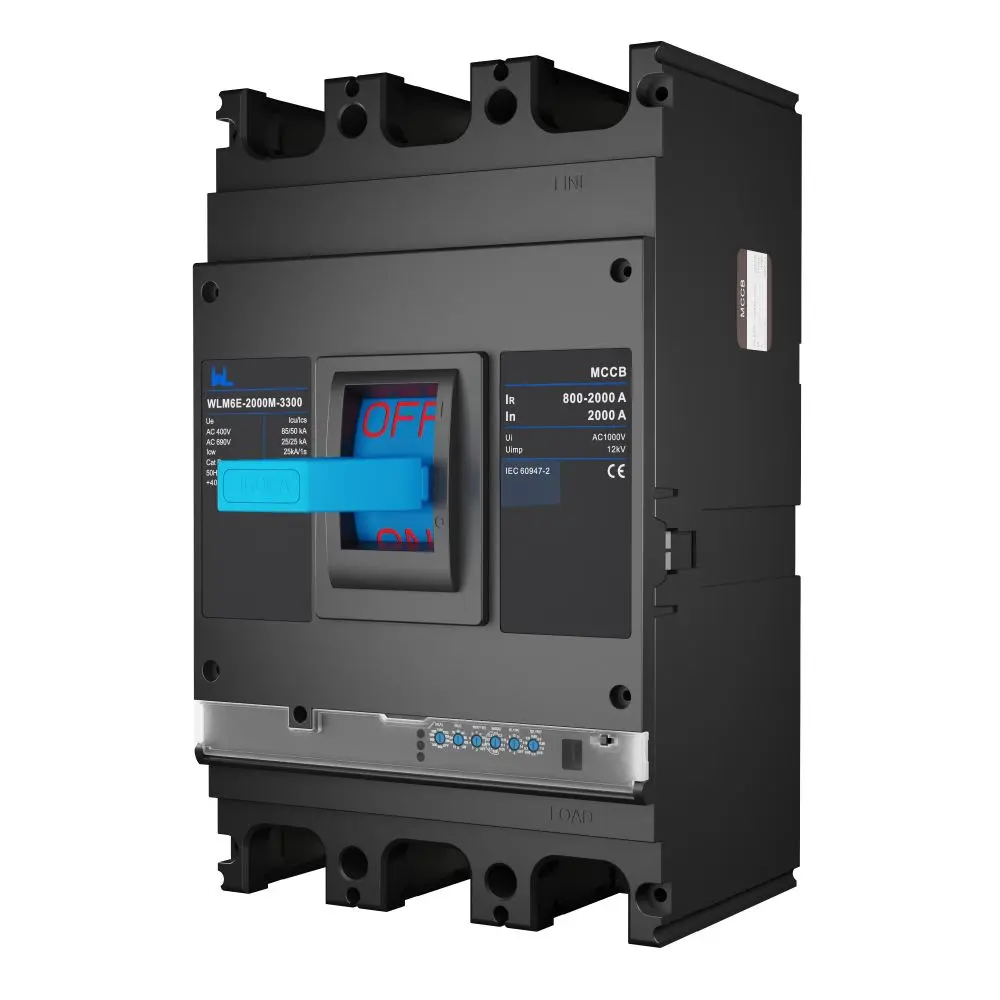 MCCB circuit breaker WLM6E-2000A-3300 3P/4P WLM6E Series MCCB 2000A electronic circuit breaker 400V/690V 3 Poles/4 Poles
