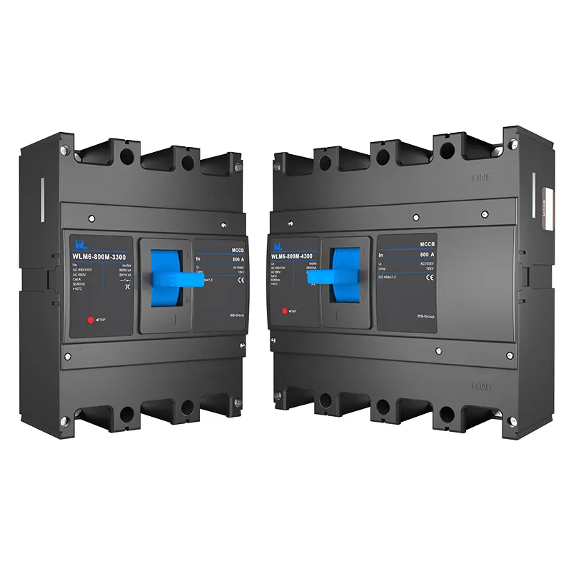 MCCB circuit breaker WLM6-800A-3300 3...