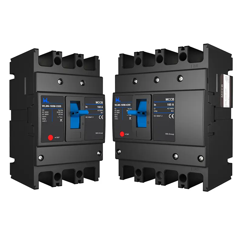 MCCB circuit breaker WLM6 Series ther...