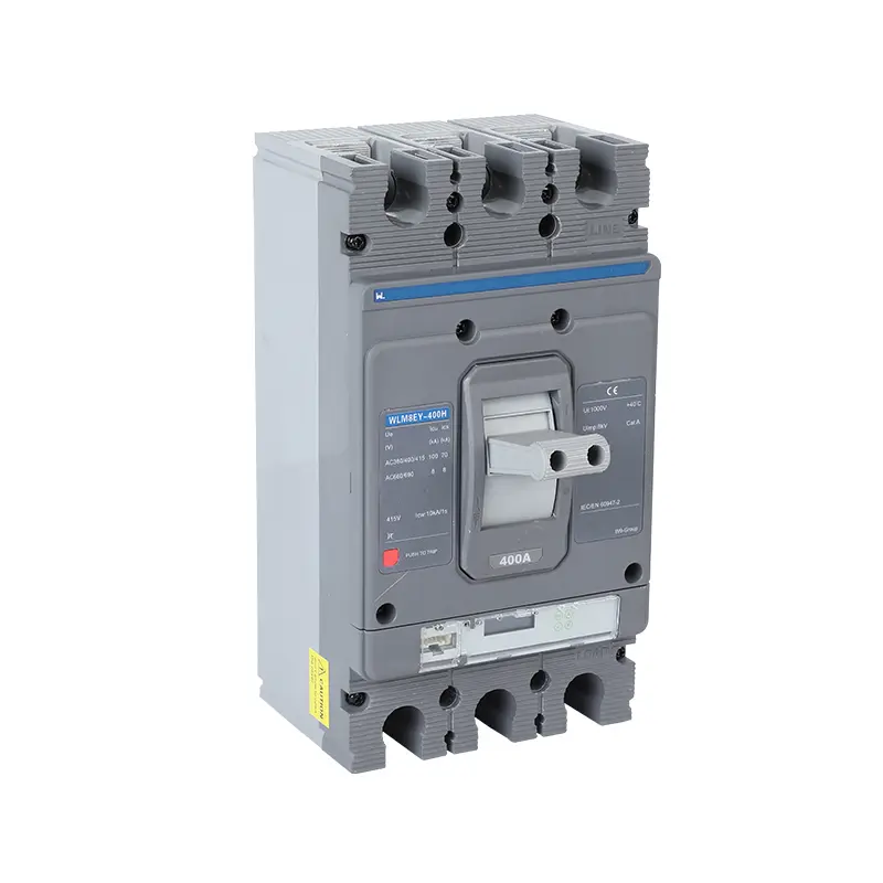 WLM8EY-400H-3300 400 amp circuit breaker 3 poles circuit breaker circuit breaker electric Lcd mccb