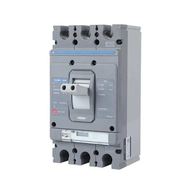 WLM8EY-400H-3300 400 amp circuit breaker 3 poles circuit breaker circuit breaker electric Lcd mccb