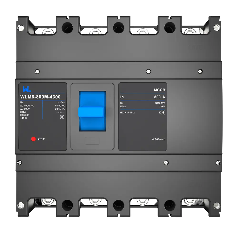 WLM6-800A-3300 3P/4P  WLM6 Series  thermal magnetic type breaker 400V/690V 800 amp 3/4 Poles
