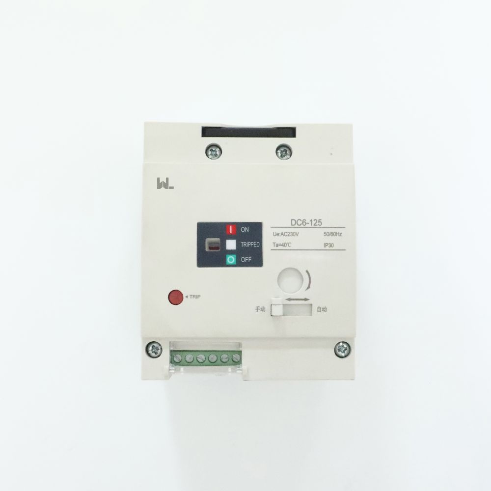 DC6 mccb accessories motor drive DC24V 110VDC 220V AC 400V