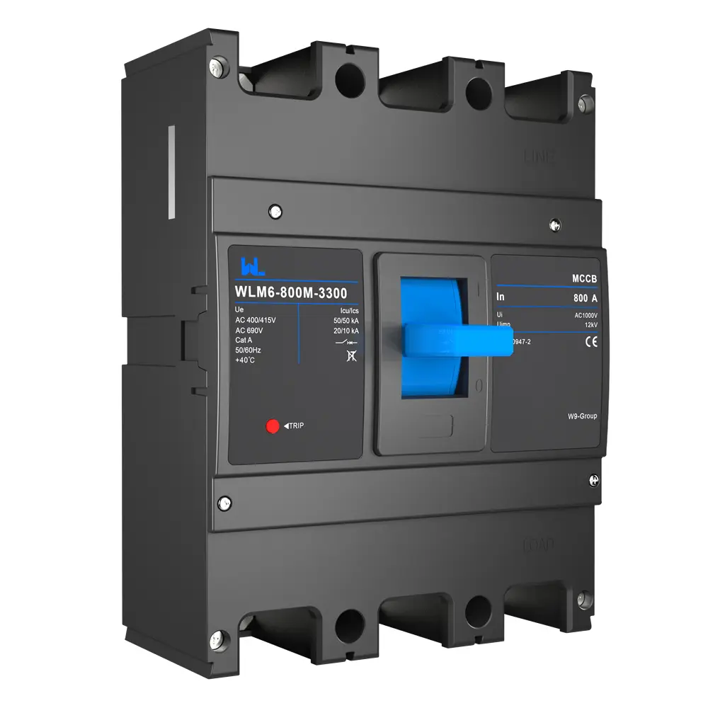 WLM6-800A-3300 3P/4P  WLM6 Series  thermal magnetic type breaker 400V/690V 800 amp 3/4 Poles