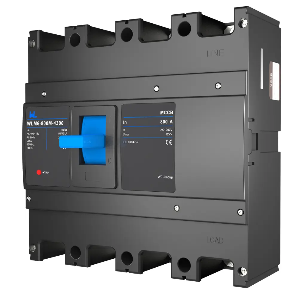 WLM6-800A-3300 3P/4P  WLM6 Series  thermal magnetic type breaker 400V/690V 800 amp 3/4 Poles