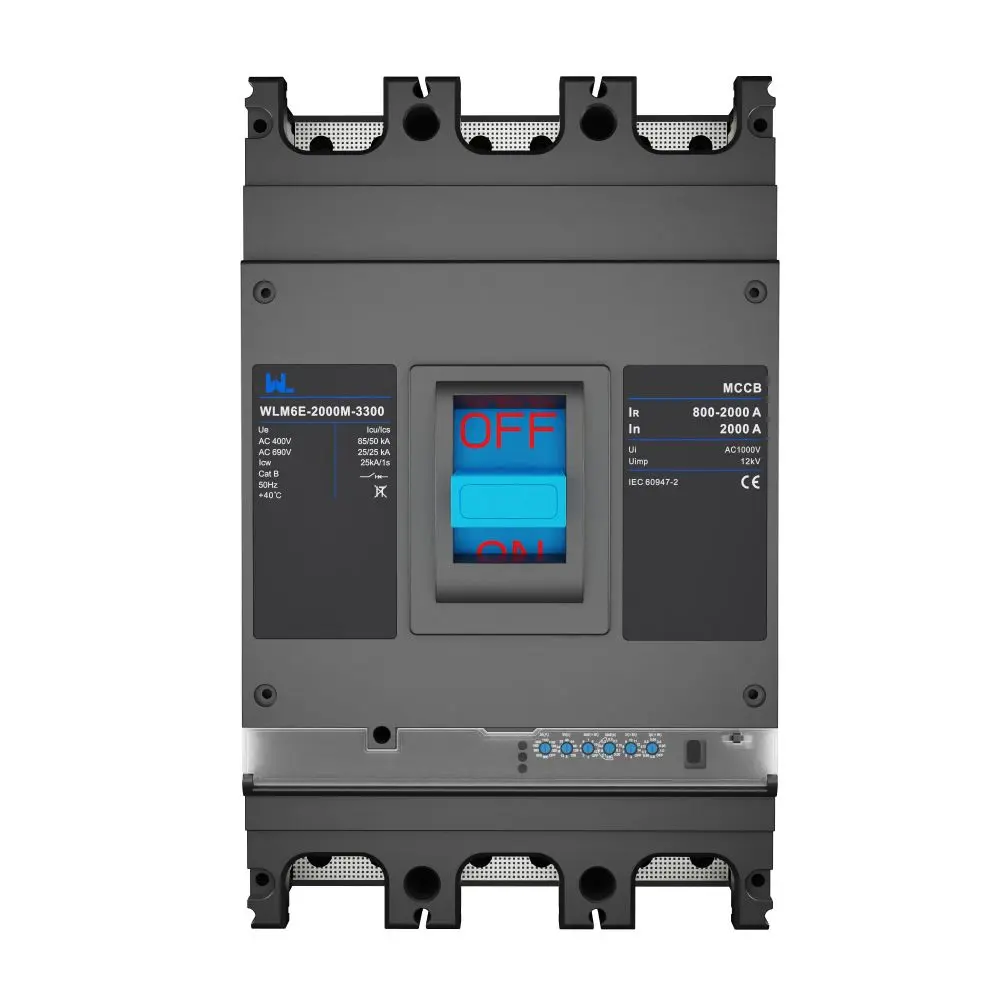 MCCB circuit breaker WLM6E-2000A-3300...