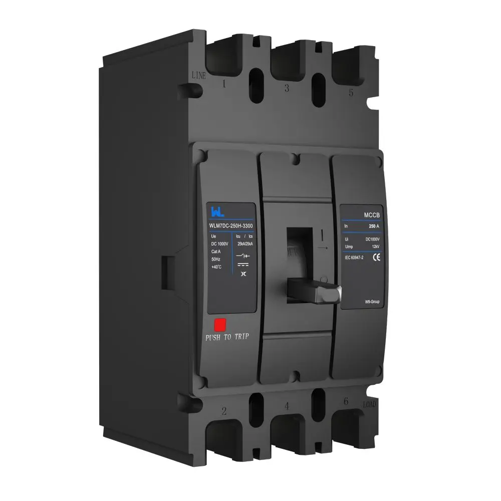 WLM7DC-250A-2300 2P 3P WLM7DC Series Photovoltaic solar type dc mccb