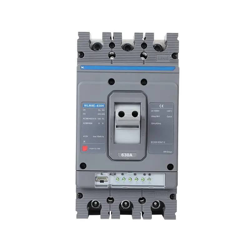 WLM8E-630H-3300 WLM8E Series electronic circuit breaker Molded Case Circuit Breaker 630a mccb low voltage circuit breaker