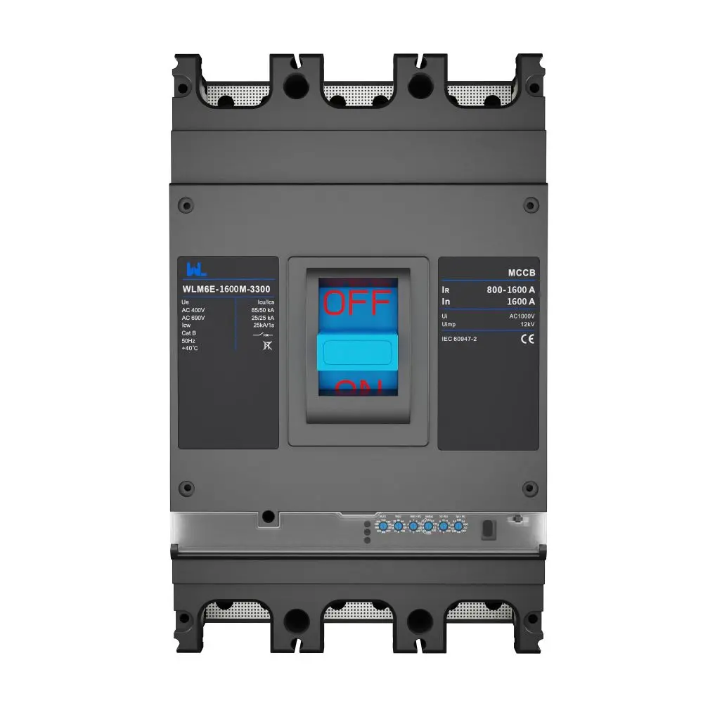 MCCB circuit breaker WLM6E-1600-3300 ...