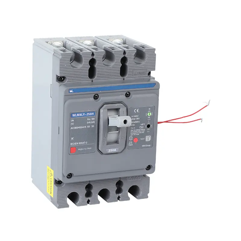 WLM8LY-250H-3300 WLM8LY Series earth leakage protection type Residual Current Circuit breaker