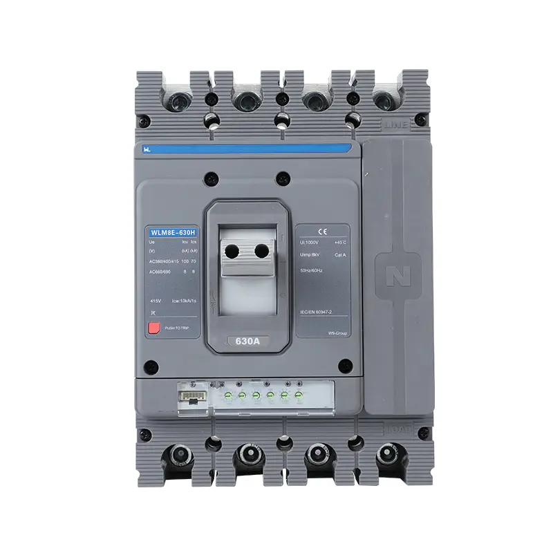 WLM8E-630H-4300 WLM8E Series electronic circuit breaker Molded Case Circuit Breaker 630a mccb low voltage circuit breaker