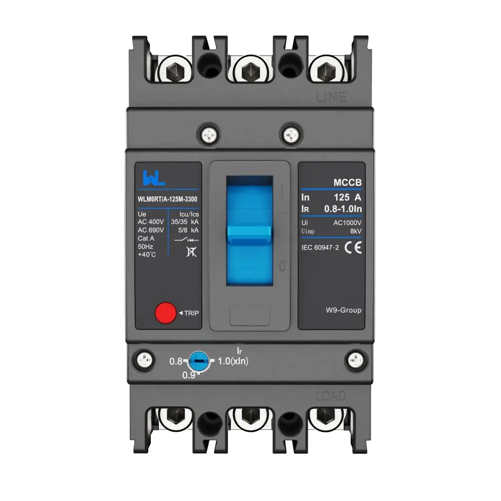 Adjustable Mccb WLM6RT-125A-3300 3P  ...