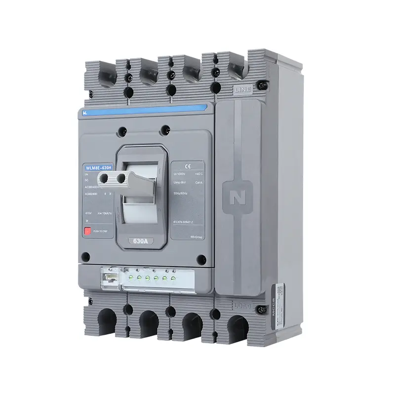 WLM8E-630H-4300 WLM8E Series electronic circuit breaker Molded Case Circuit Breaker 630a mccb low voltage circuit breaker