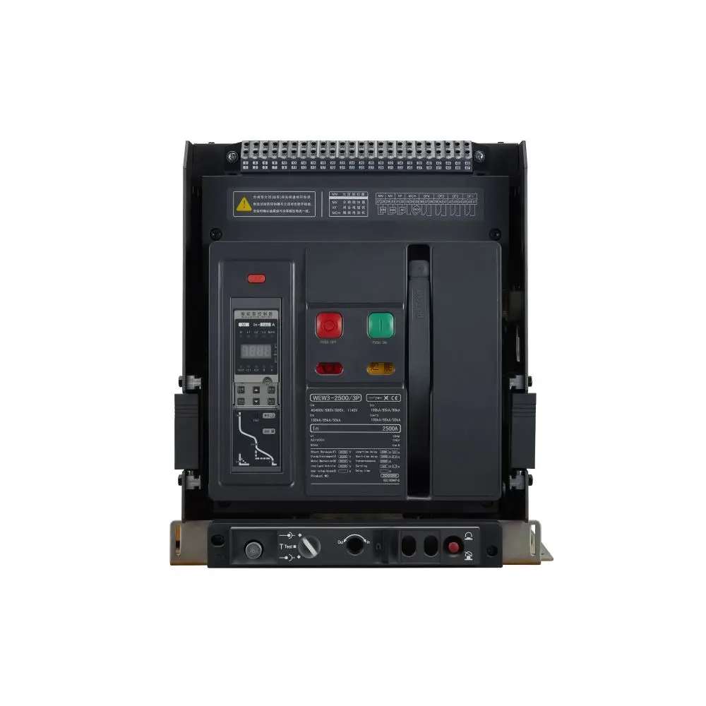 Air circuit breaker WEW3-2500 ACB breaker withdrawable type acb  fixed type type 1000VAC/1500VAC 2500A 3p acb 4p acb