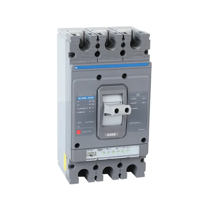WLM8E-630H-3300 WLM8E Series electronic circuit breaker Molded Case Circuit Breaker 630a mccb low voltage circuit breaker