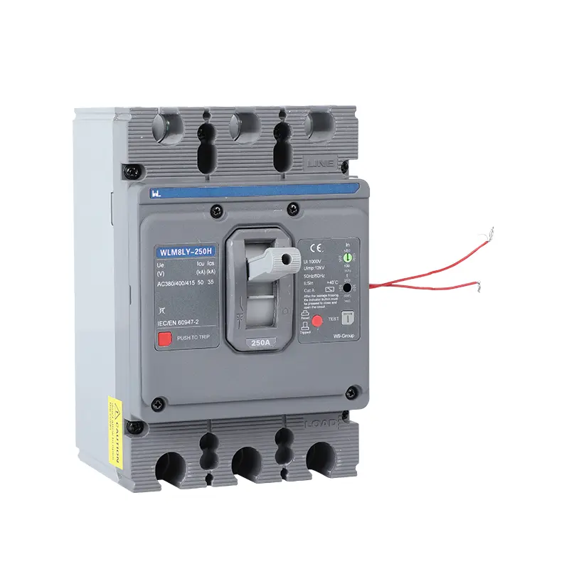 WLM8LY-250H-3300 WLM8LY Series earth leakage protection type Residual Current Circuit breaker