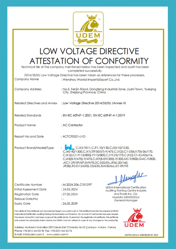 AC contactor ZXM6501-M