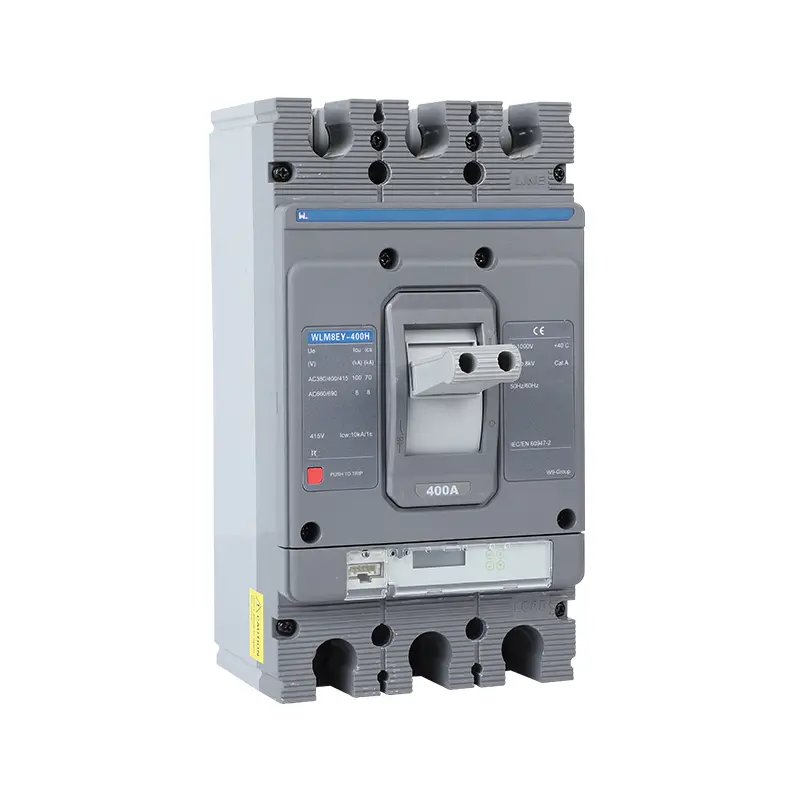 WLM8EY-400H-3300 400 amp circuit breaker 3 poles circuit breaker circuit breaker electric Lcd mccb