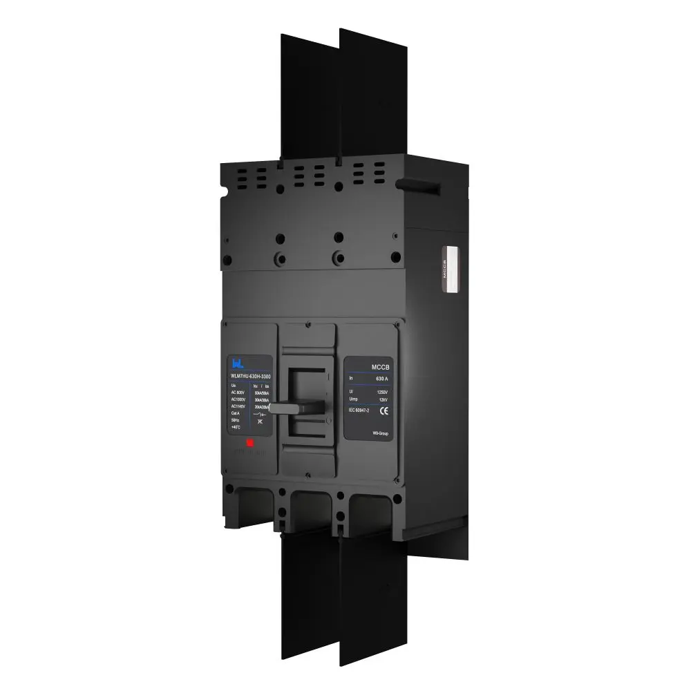 WLM7HU-630-3300 3P   Photovoltaic solar type molded case circuit breaker solar mccb 800VAC/1000VAC/1140VAC 630A 3 Poles