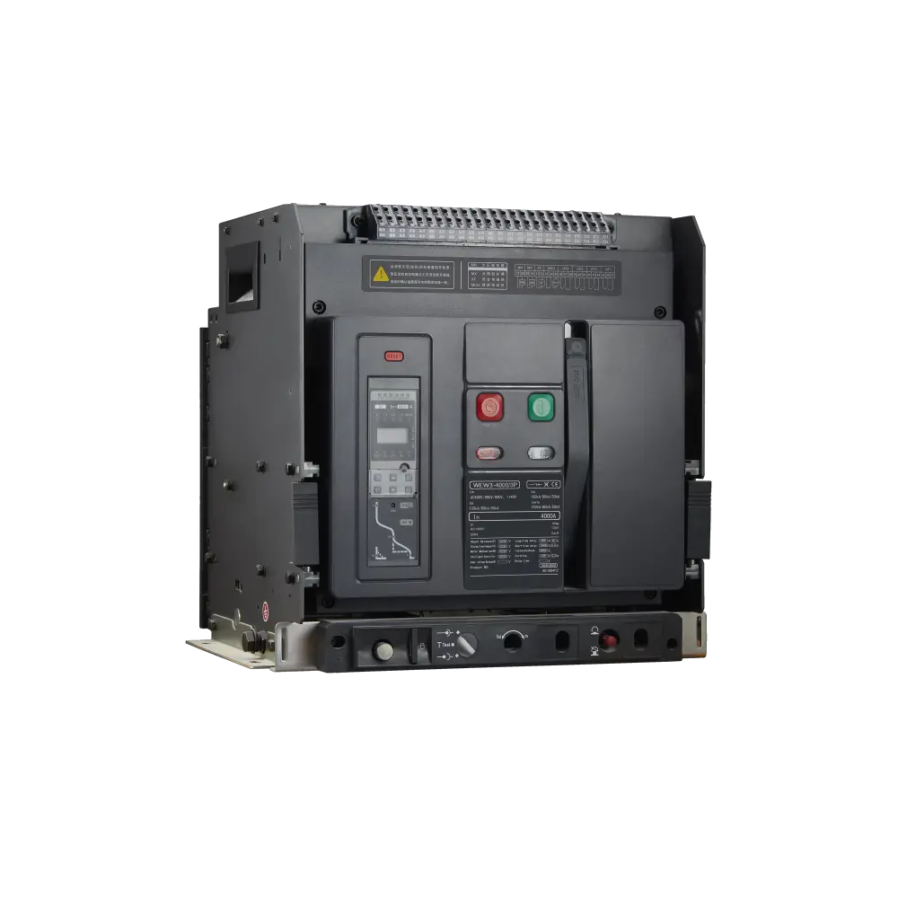 Air circuit breaker WEW3-4000  acb withdrawable type acb  fixed type 1000VAC/1500VAC 4000A 3p acb 4p acb