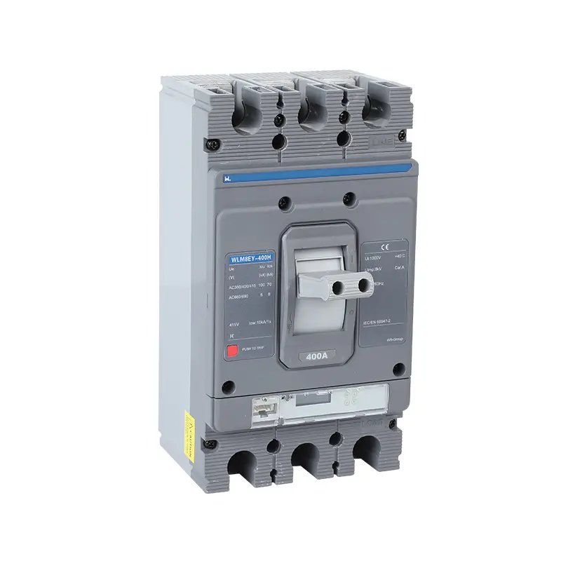 WLM8EY-400H-3300 400 amp circuit breaker 3 poles circuit breaker circuit breaker electric Lcd mccb