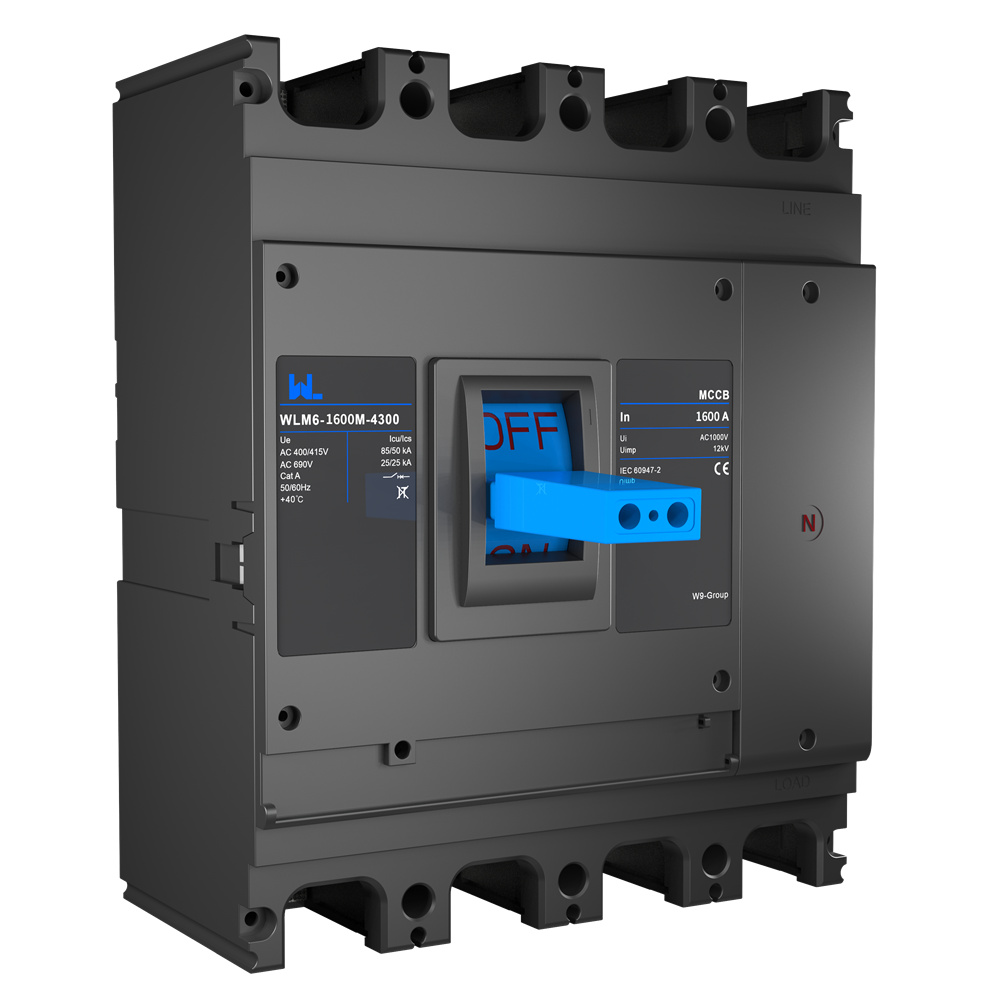 WLM6-1600A-3300 3P/4P  WLM6 Series  thermal magnetic type breaker 400V/690V 1600 amp 3/4 Poles