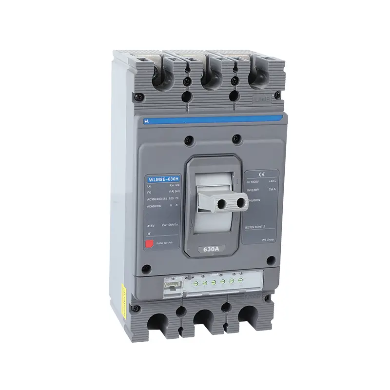 WLM8E-630H-3300 WLM8E Series electronic circuit breaker Molded Case Circuit Breaker 630a mccb low voltage circuit breaker