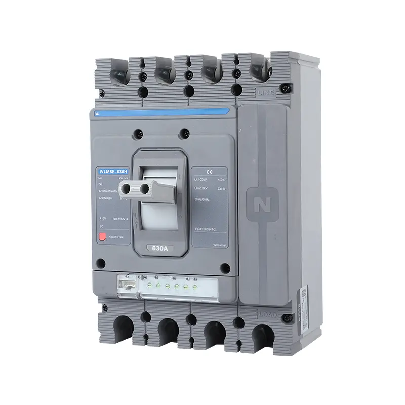 WLM8E-630H-4300 WLM8E Series electronic circuit breaker Molded Case Circuit Breaker 630a mccb low voltage circuit breaker