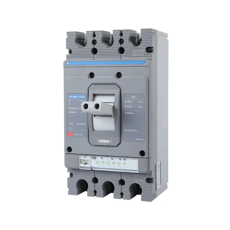 WLM8E-630H-3300 WLM8E Series electronic circuit breaker Molded Case Circuit Breaker 630a mccb low voltage circuit breaker