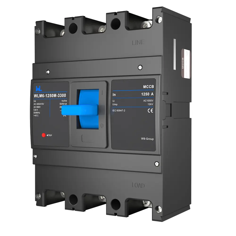 WLM6-1250A-3300 3P/4P  WLM6 Series  thermal magnetic type breaker 400V/690V 1250 amp 3/4 Poles