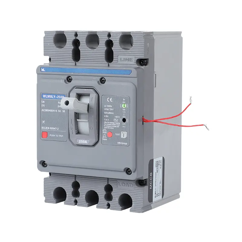 WLM8LY-250H-3300 WLM8LY Series earth leakage protection type Residual Current Circuit breaker