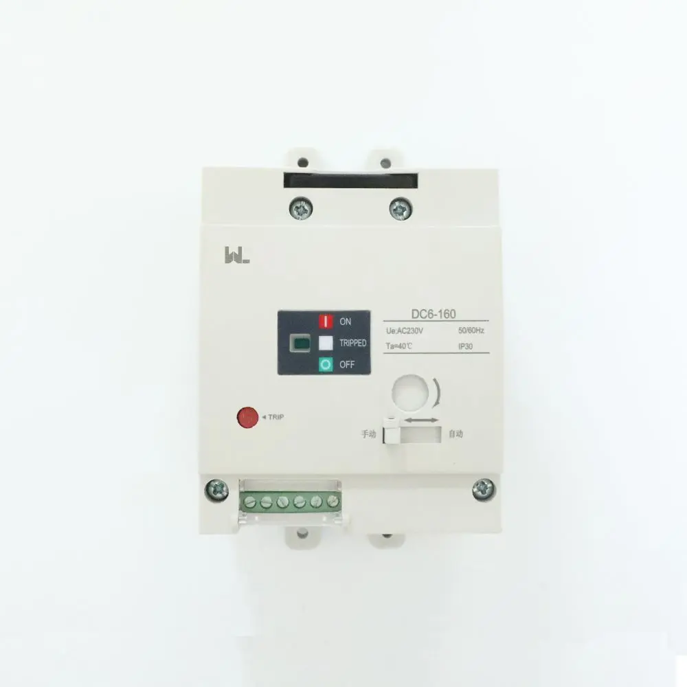 DC6 mccb accessories motor drive DC24...