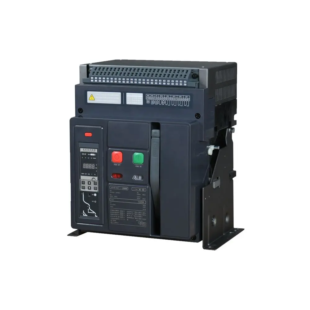 Air circuit breaker WEW1-2000 ACB breaker withdrawable type acb  fixed type 400VAC/690VAC 2000A 3/4p acb