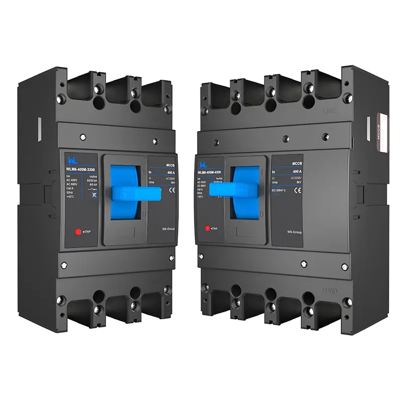MCCB circuit breaker WLM6-400A-3300 3...