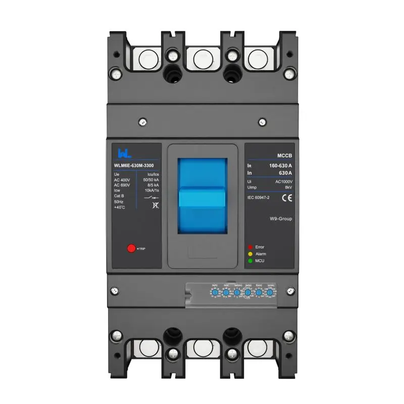 MCCB circuit breaker WLM6E-630A-3300 ...